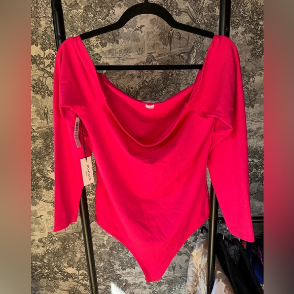 Babaton Contour Off-Shoulder Long Sleeve Bodysuit - Picture 8 of 11